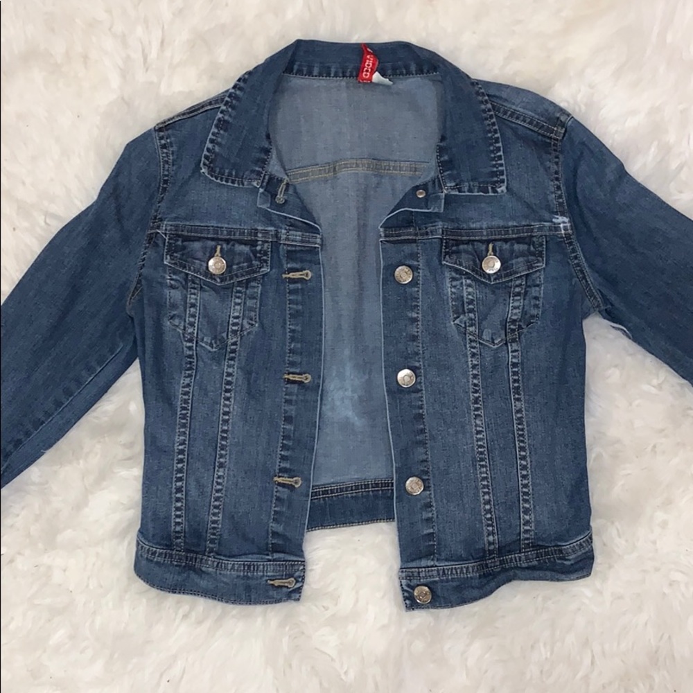 Cropped Denim Jacket